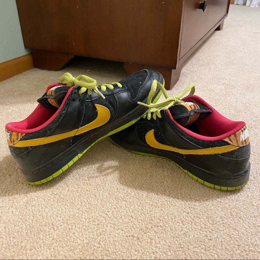 Nike SB dunks space tigers